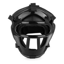 Capacete Protetor De Cabeça Fechado Com Grade Removível Preto Fheras Boxe Muay Thai Capacete Protetor De Cabeça Fechado Com Grade Removível Preto Fheras Boxe Muay Thai