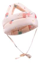 Capacete Protetor Infantil Bebê Segurança Cabeça Ajustável Rosa Capacete Protetor Infantil Bebê Segurança Cabeça Ajustável Rosa