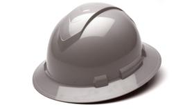 Capacete Pyramex Ridgeline Full Brim de 4 pontos com catraca cinza Capacete Pyramex Ridgeline Full Brim de 4 pontos com catraca cinza
