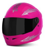 Capacete R8 Unissex Moto Fechado Black Viseira Fumê New Liberty Four 4 Lançamento Viseira Fumê