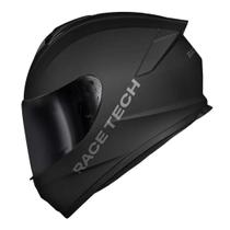 Capacete Race Tech Hit Monocolor Matte Black