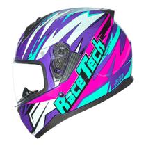 Capacete race tech sector electro rosa pink purple roxo feminino custo beneficio