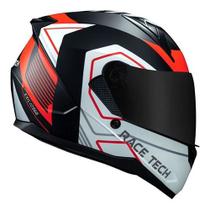 Capacete Race Tech Sector Exilio - Black/Orange