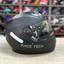 Capacete Race Tech Sector Monocolor Matte Black