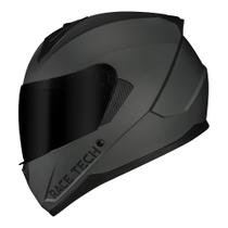 Capacete Race Tech Sector Monocolor Titanium Fosco