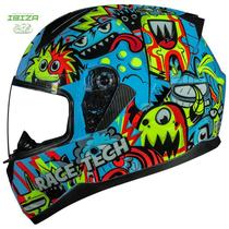 Capacete race tech sector monsters az/ama t-58