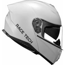 Capacete Race Tech Signal Monocolor Branco
