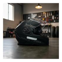 Capacete Race Tech Volt Preto Fosco Monocolor 60 Capacete Race Tech Volt Preto Fosco Monocolor 60