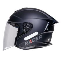 Capacete Racer1 Rc3 Wind-R Monocolor Preto Fosco
