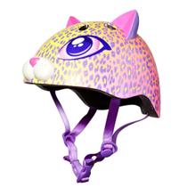 Capacete Raskullz Cutie Cat 5+ Years Years Yellow para crianças