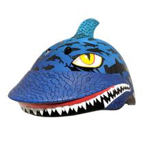 Capacete Raskullz Shark Jaws Blue para crianças de 5 anos ou mais Capacete Raskullz Shark Jaws Blue para crianças de 5 anos ou mais