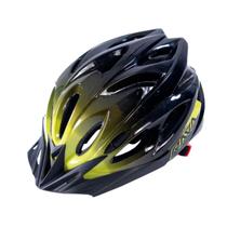 Capacete Rava New Space Preto Amarelo