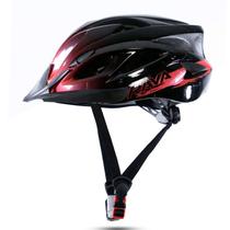 Capacete Rava New Space Preto Vermelho