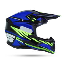 Capacete Revo Ims Azul/Preto Trilha Enduro Motocross