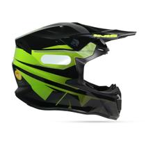 Capacete Revo Ims Preto/Fluor Trilha Motocross Enduro Capacete Revo Ims Preto/Fluor Trilha Motocross Enduro