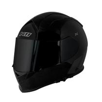 Capacete Revo Pro All Black Preto Fosco + Viseira Fumê Extra