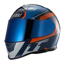 Capacete Revo Pro Eleven SV azul/laranja 62 x11