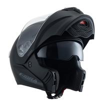 Capacete Robocop Fibra Atto Duo Monocolor Preto Fosco Tamanho:56Cor:Preto Fosco Capacete Robocop Fibra Atto Duo Monocolor Preto Fosco Tamanho:56Cor:Preto Fosco