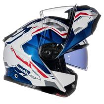 Capacete Robocop Masculino Bieffe B-Dynamic Attractie Azul
