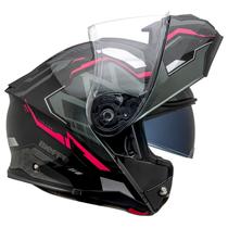 Capacete Robocop Moto Bieffe B-Dynamic Attractie Rosa Capacete Robocop Moto Bieffe B-Dynamic Attractie Rosa