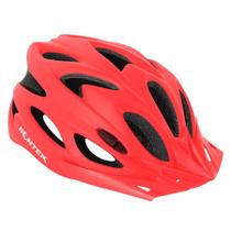 Capacete Rontek RT-58 Vermelho true Tam 54-61 com LEd
