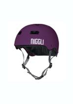 Capacete roxo pro fosco niggli
