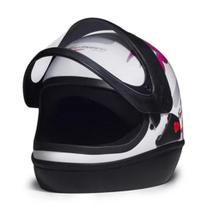 Capacete San Marino Automático Fechado Grafic Femme E Classic