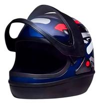 Capacete San Marino Azul Tamanhos 56 58 60 Capacete San Marino Azul Tamanhos 56 58 60