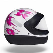 Capacete San Marino Femme 58 Branco Taurus