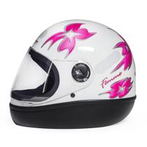 Capacete San Marino Fórmula 1 Femme Moto Flor Integral