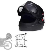 Capacete San Marino Grafic Femme Classic Automático Fechado Mais Redinha Extra