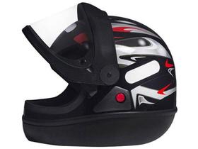 Capacete San Marino Grafic Preto Capacete San Marino Grafic Preto
