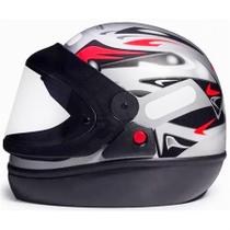 Capacete San Marino Prata 58 60