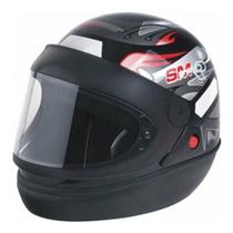 Capacete SAN Marino Preto Brilhante Grafic Capacete SAN Marino Preto Brilhante Grafic