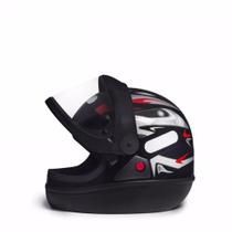 Capacete San Marino Preto Tamanho 56