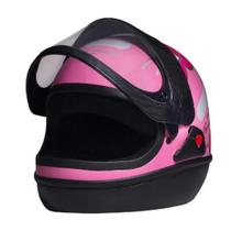 Capacete San Marino rosa femme tamanho 56