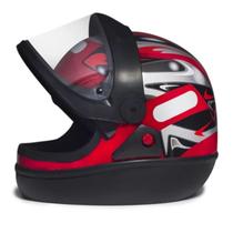 Capacete san marino taurus integral classic automcatico moto