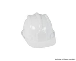 Capacete Seguranca Aba Frontal Branco - PLASTCOR