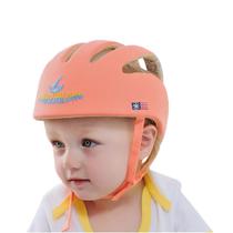 Capacete Segurança Proteção Cabeça Bebê Laranja