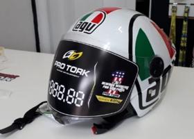 Capacete sem viseira fume