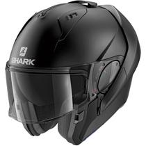 Capacete shark evo es blank mat kma preto fosco Capacete shark evo es blank mat kma preto fosco
