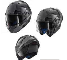 Capacete Shark Evo One V2 Lithion Aka Escamoteavel Tam 56