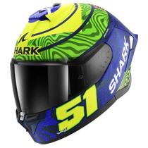 Capacete Shark Skwal Cup Granado Azul Verde Amarelo Fosco Capacete Shark Skwal Cup Granado Azul Verde Amarelo Fosco