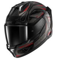Capacete Shark Skwal I3 Linik Moto Preto Pinlock Luz Freio
