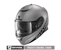 Capacete Shark Spartan 1.2 Strad Mat AMA Titanio Tam 56