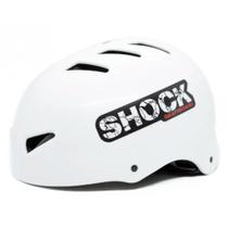 Capacete Shock Skate - Branco - G