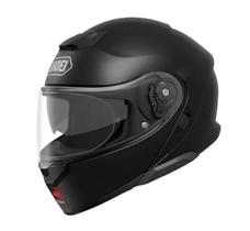 Capacete shoei neotec 3 escamoteável preto fosco