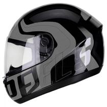 Capacete Spike New Ghost Preto e Grafite 58 Peels