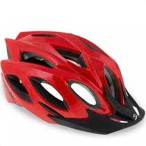 Capacete Spiuk Rhombus Vermelho Tam.m