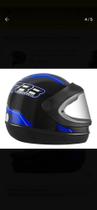 Capacete Sport Moto 788 Automático Azul modelo San Marino